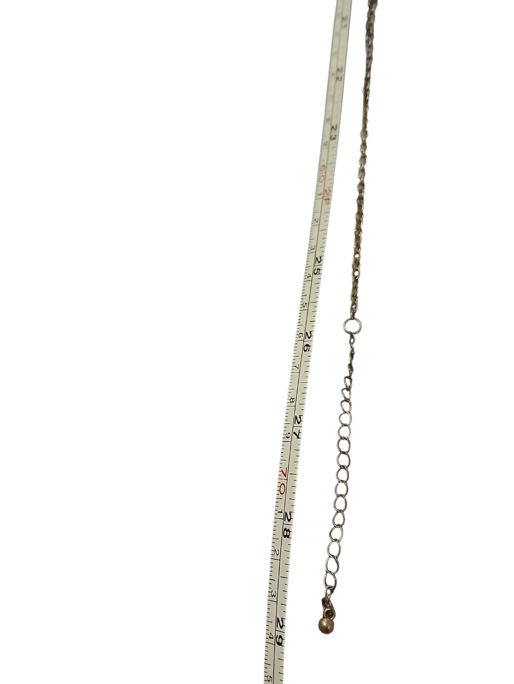 Wolf Crescent Moon Necklace with Blue Opal Pendant - Picture 8 of 10